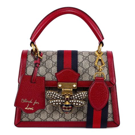 fake gucci bee purse|genuine gucci padlock bag.